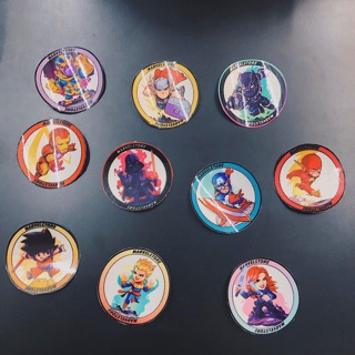 [MARVELSTORE] Combo 10 miếng dán sticker