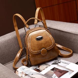 Ba lô da mini cổ điển xinh xắn thời trang cho nữ