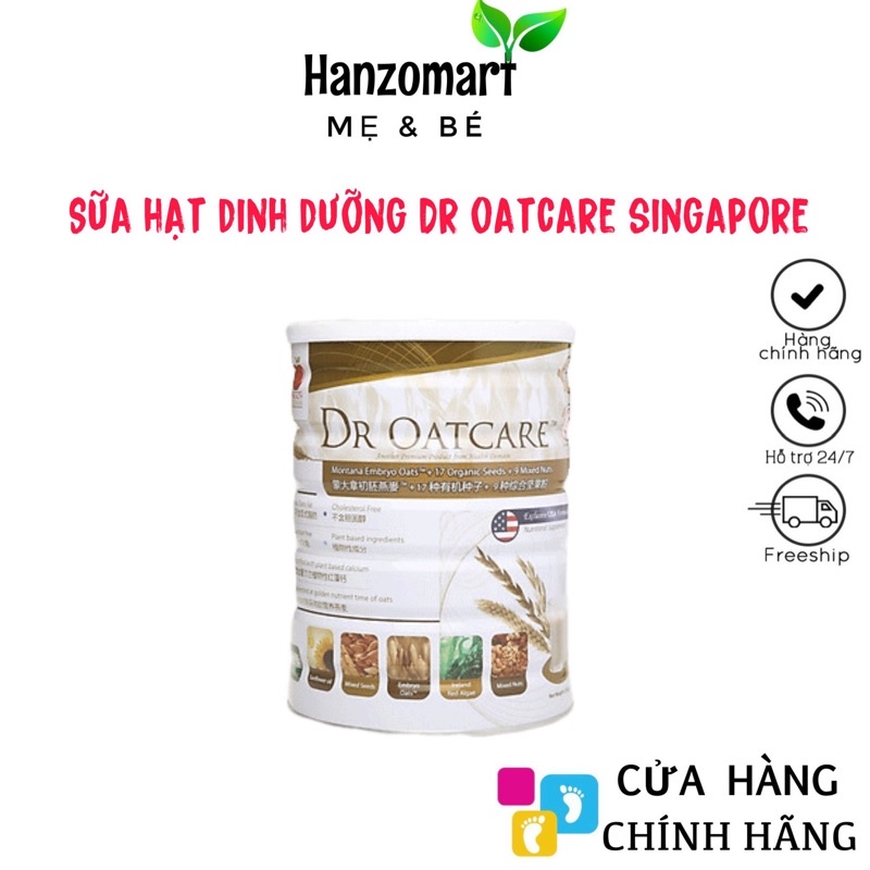 SỮA NGŨ CỐC HẠT DR OATCARE SINPAPORE