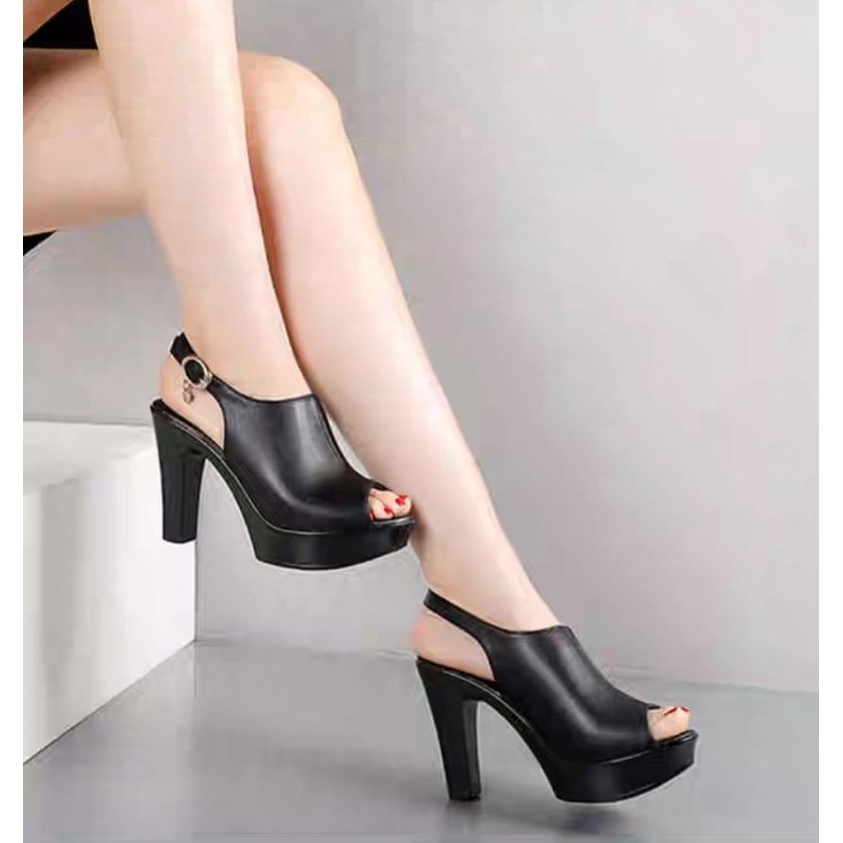 GIÀY BỐT SANDAL HỞ HẬU CAO 10CM SANG CHẢNH✨✨✨