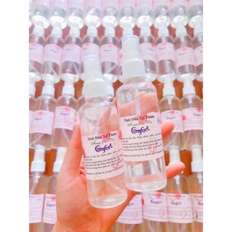 Xịt thơm quần áo hương comfo nước xả vải khô lưu hương