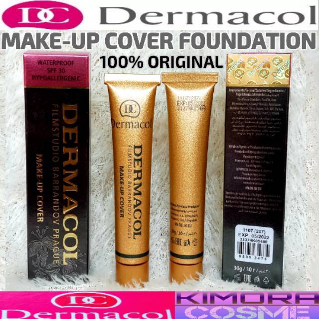 Dermacol (Hàng Mới Về) Kem Nền Che Khuyết Điểm 30g