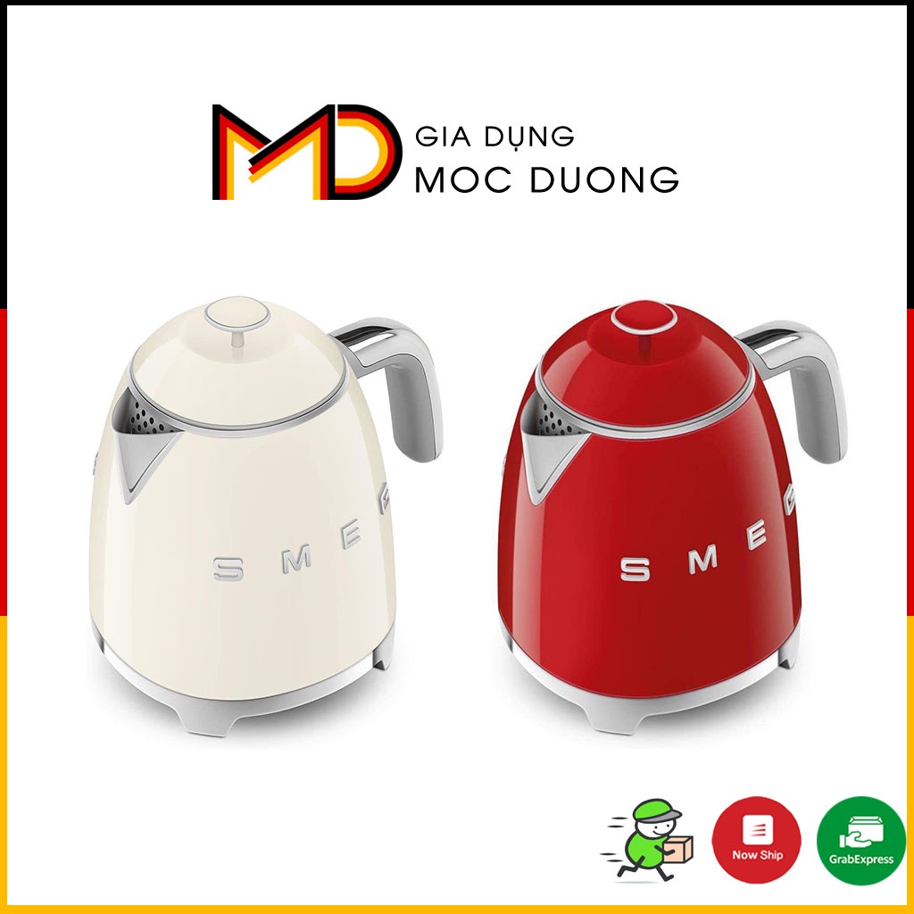 Ấm siêu tốc mini SMEG KLF05 0.8l nhiều màu [chính hãng]