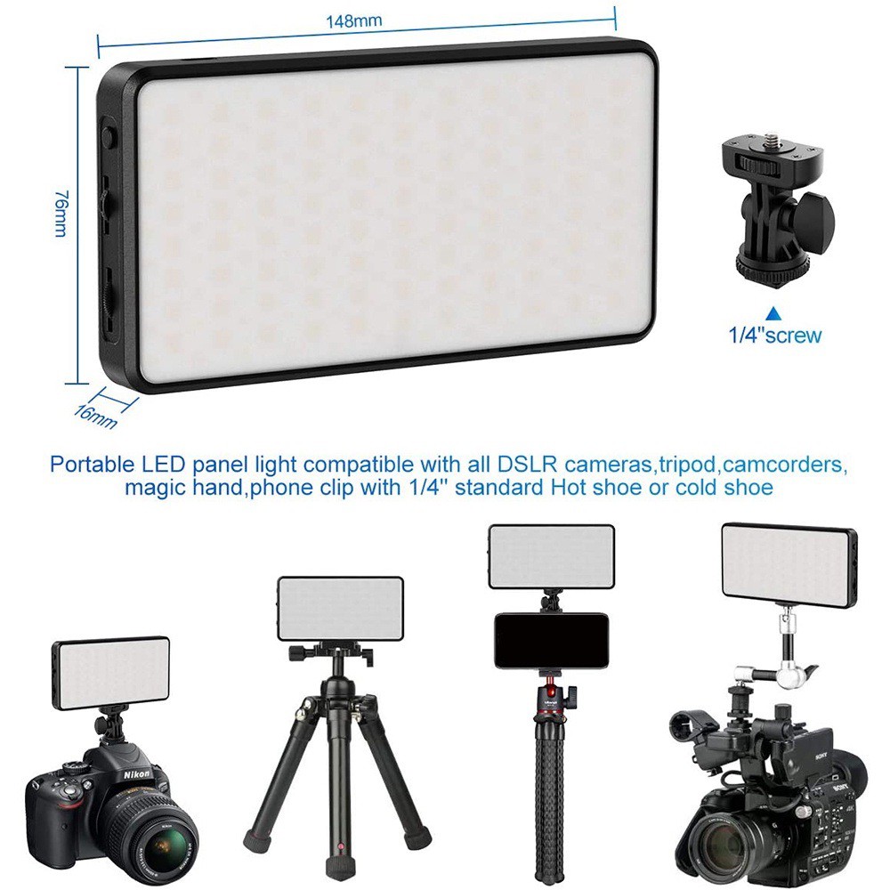 Đèn led quay video Ulanzi VIJIM VL196 RGB - Đèn Ulanzi hàng chính hãng. cao cấp