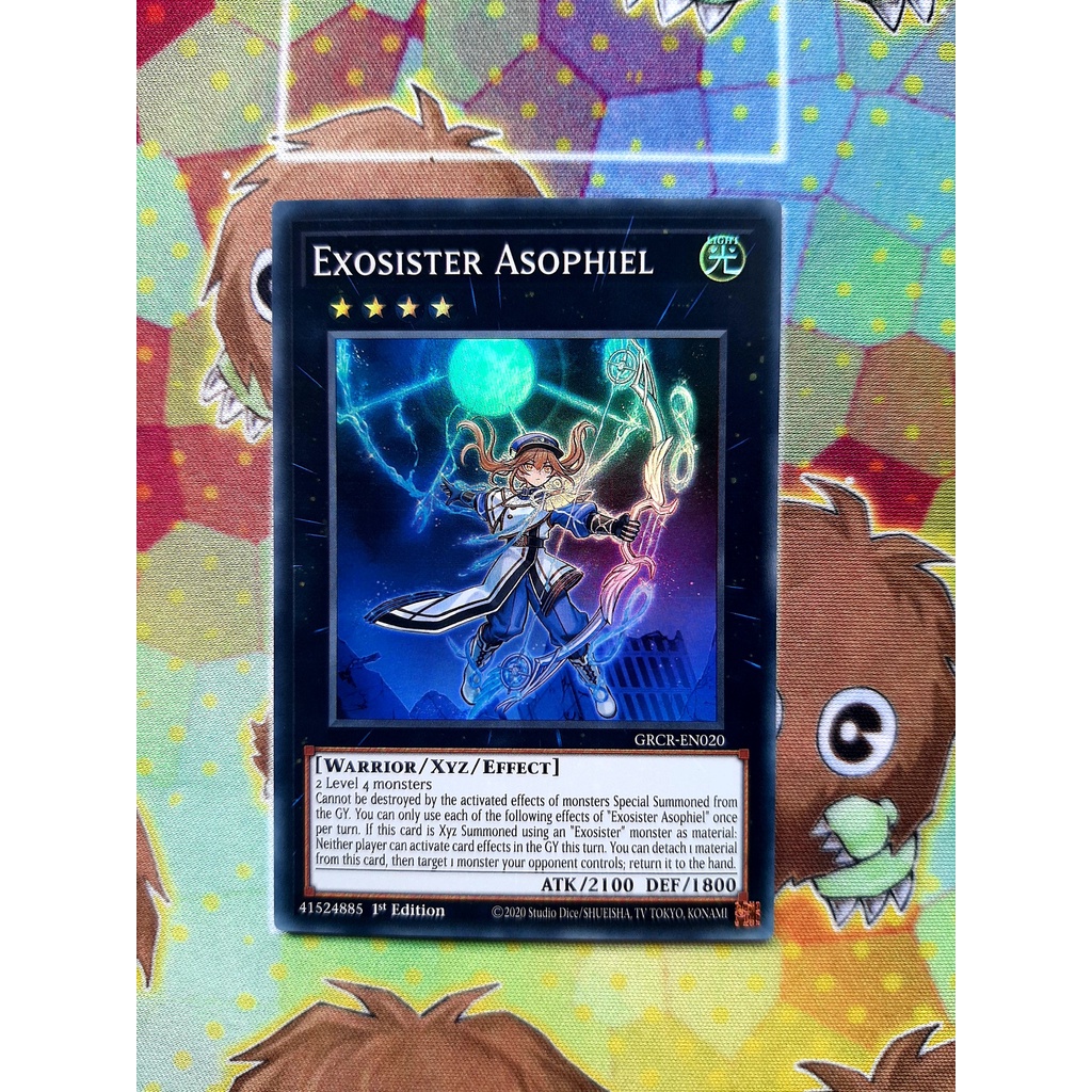 Thẻ Bài Yugioh Monster Exosister Asophiel