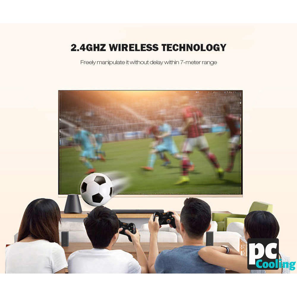 Tay Cầm Chơi Game không dây PXN 9603 Wireless cho PC / PS3/ Smart TV( Có RUNG )