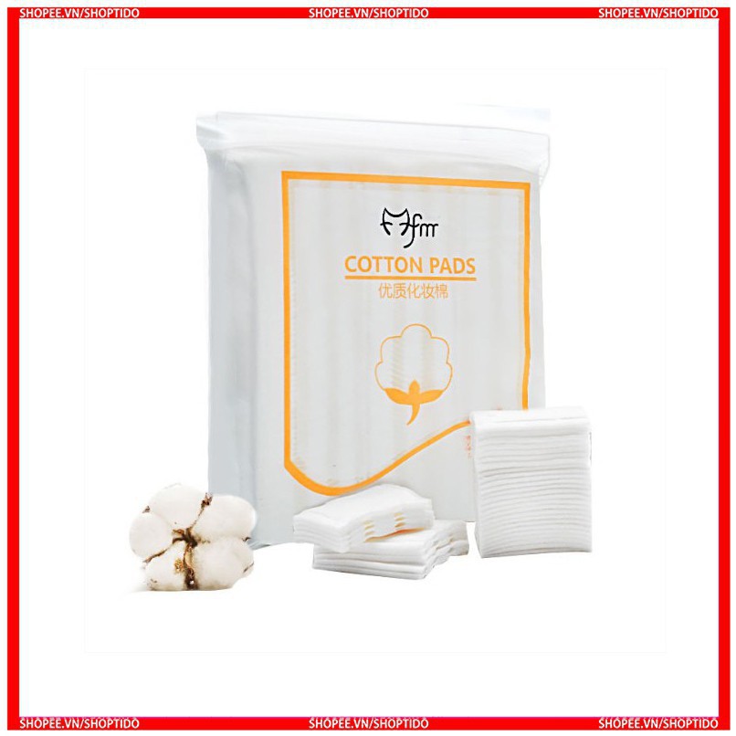 Bông Tẩy Trang 3 Lớp Cotton Pads Box 222 Miếng