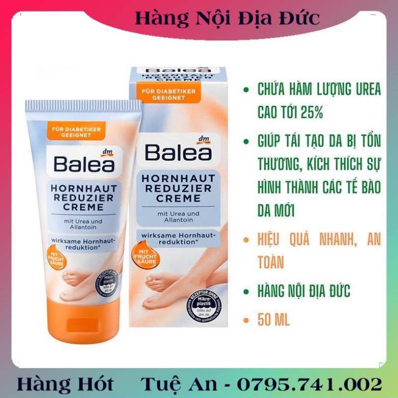 Kem dưỡng nứt gót chân, chà gót chân Balea Đức -Nội địa Đức Đủ Bill .