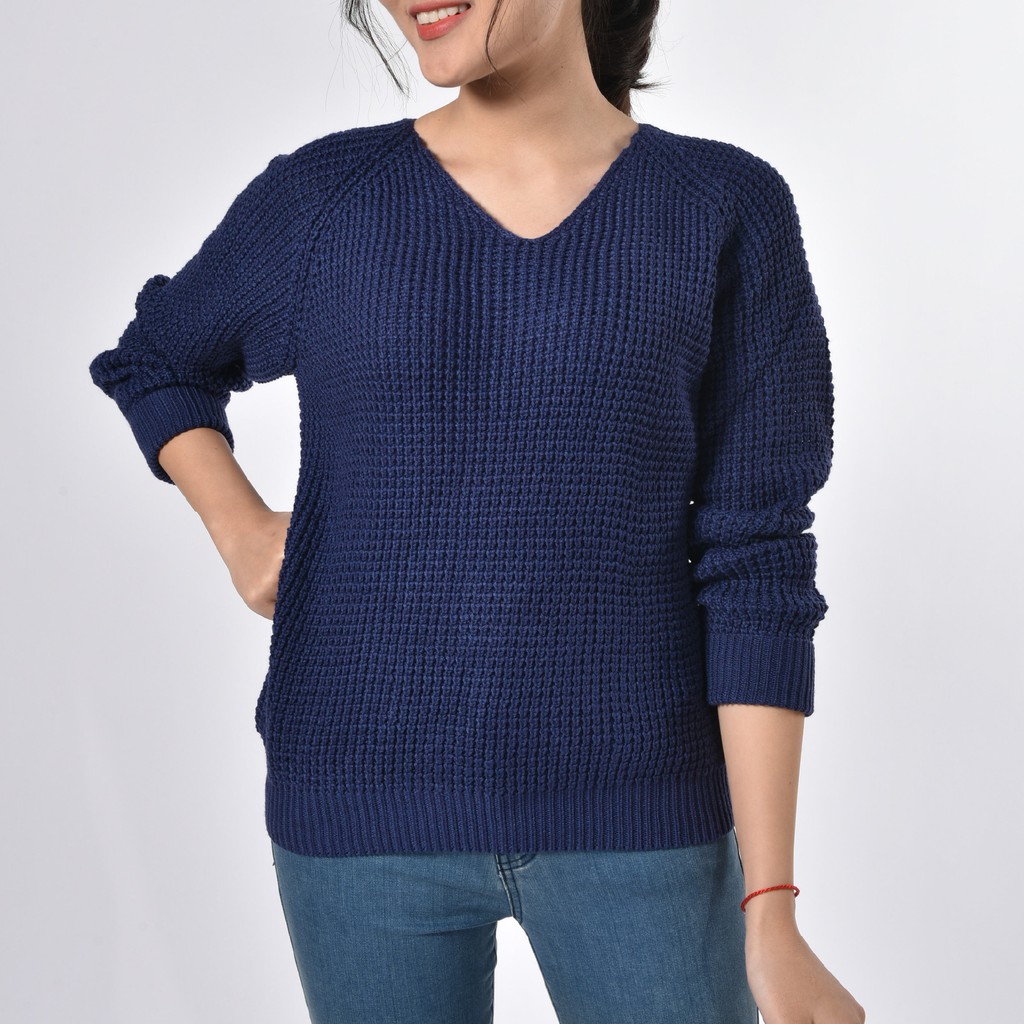 Áo len cổ tim WINNY - LY869092