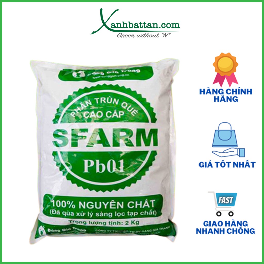 Phân Trùng Quế Hữu Cơ Sfarm, Trồng Rau Sạch Và Hoa Kiểng