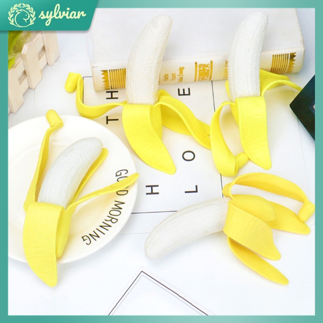 Đồ Chơi Bóp Hình Trái Chuối Giúp Giải Tỏa Căng Thẳng