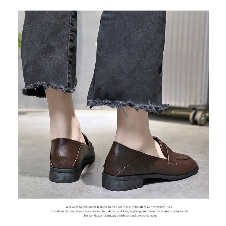 Giày Nữ Ulzzang Đế 2cm Da Mềm Thời Trang Hot 2021 MPS239 - Mery Shoes | BigBuy360 - bigbuy360.vn