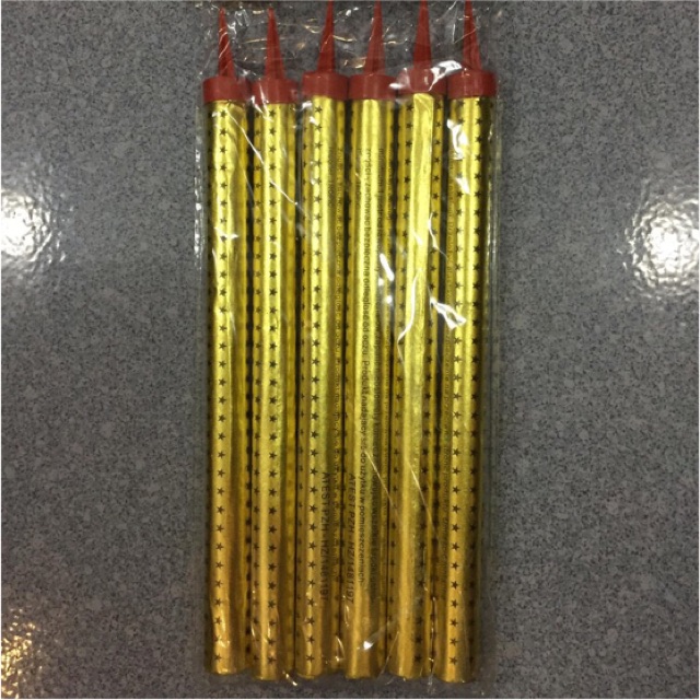 nến phụt sinh nhật 6 cây