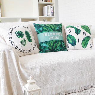 [Có sẵn] 1m8 x 3m4 Thảm dệt trải sàn, thảm phủ sofa màu trắng phong cách Boho Vintage Scandinavia style