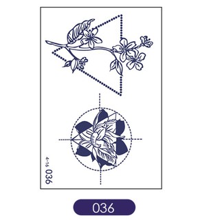 Miếng dán hình xăm có sẵn mực Mã 036