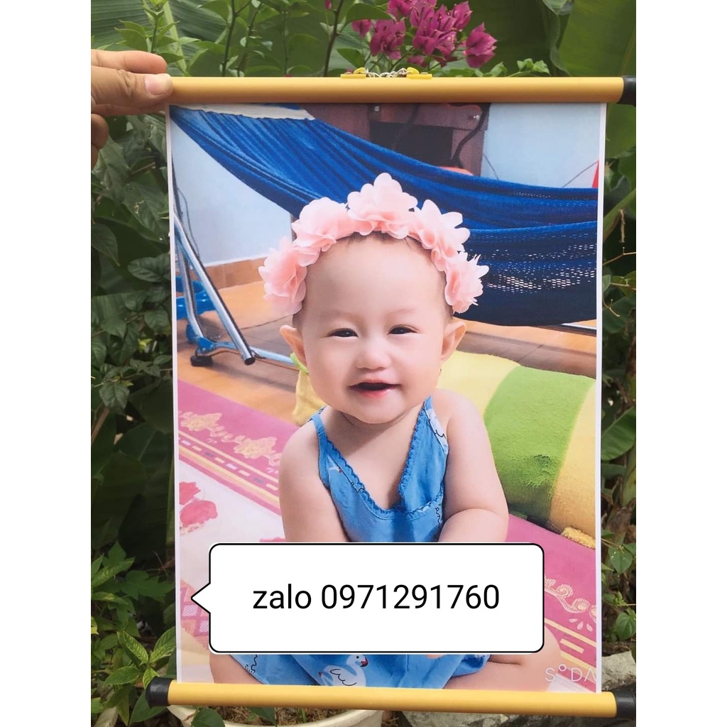 [RẺ VÔ ĐỊCH] Ảnh khung sáo cỡ 30x40( gồm cả khung sáo - In theo yêu cầu