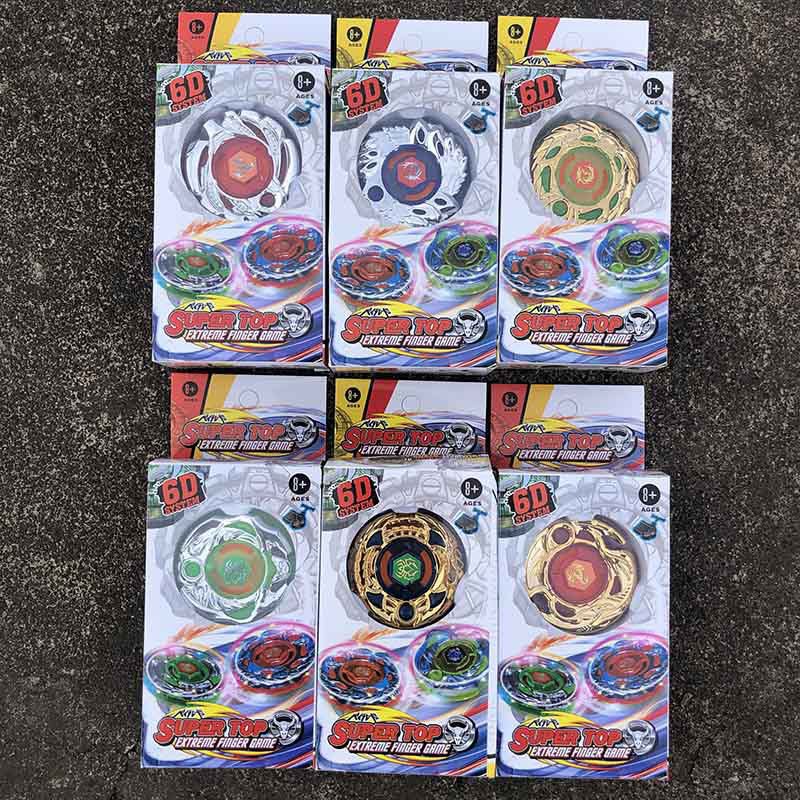 Con Quay Spinner Kim Loại 4D / 6D Có Đèn LED Màu Sắc Ngẫu Nhiên