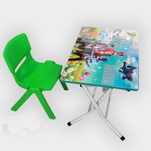 ⚡️bộ bàn ghế (kèm ghế nhựa đúc) siêu chắc cho bé | WebRaoVat - webraovat.net.vn