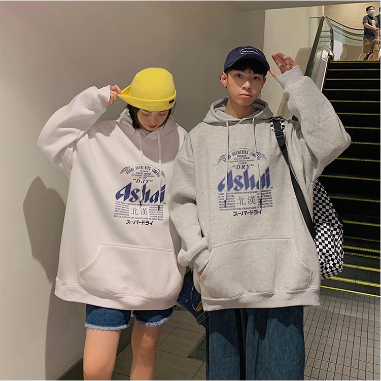 Áo Hoodie Nỉ Phối Mũ Trùm Đầu Kute Cặp Đôi Phong Cách Ulzzang Basic Phối 5D In Pet Chắc Chắn , Nỉ Ngoại Dày Mịn Ấm Áp