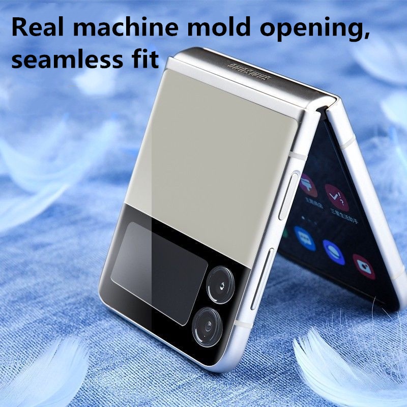 Kính Cường Lực Bảo Vệ Mặt Sau Điện Thoại Samsung Galaxy Z Flip 4 / Z Flip 3