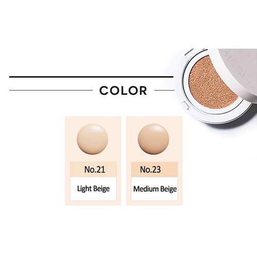 Phấn Nước MISSHA Dưỡng Ẩm Chống Nắng SPF50 + PA + + +