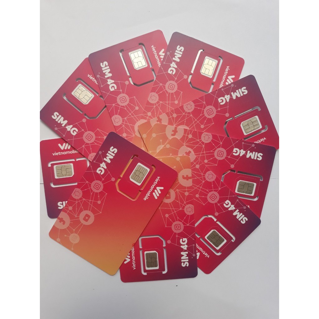 Sim số Vietnamobile Tạo Tài Khoản  Hạn Dùng 6 Tháng