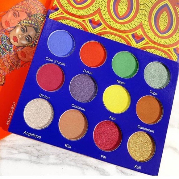 Juvia's Place - Bảng Phấn Mắt- The Nubian/ Afrique Eyeshadow Palette By Juvia's 18g