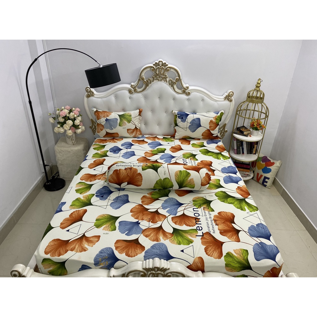 Bộ Drap Thun Hàn Quốc Mát Lạnh nhiều màu {CHAT để chọn màu nha các bạn}+LƯU Ý ;CÒN  ĐỦ MÀU TRONG LINK NHA , chọn màu nào