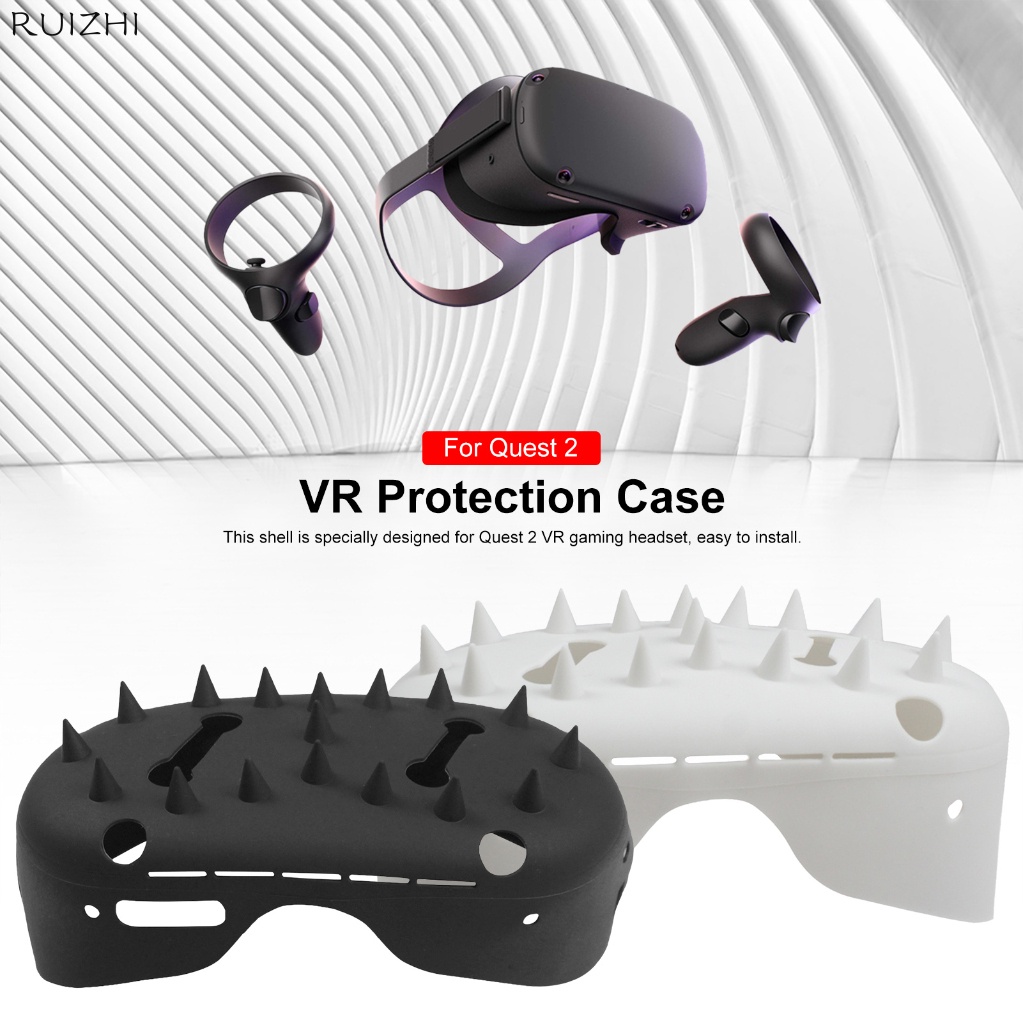 Vỏ bảo vệ VR chống trầy xước cho Oculus Quest 2 VR Tai nghe Vỏ bảo vệ nắp silicon cho Oculus Quest2 
