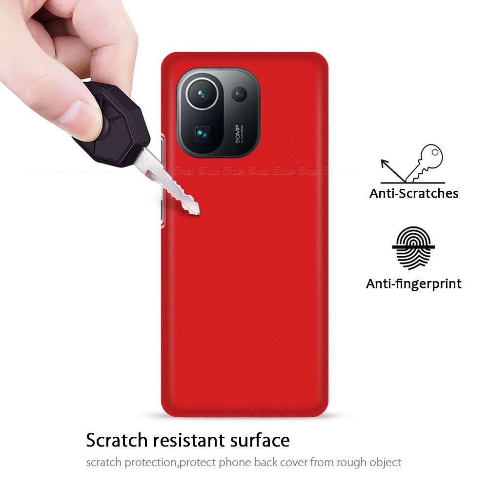 Ốp Điện Thoại Nhựa PC Cứng Siêu Mỏng Mặt Nhám Cho Xiaomi Mi 12 Pro 12X Mix 4