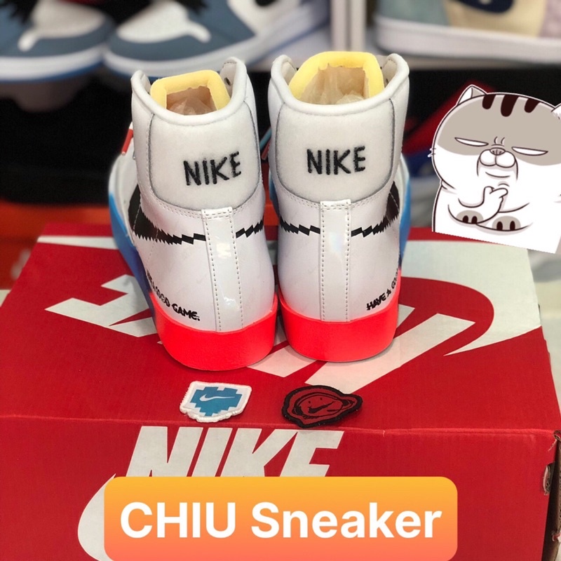 Giày thể thao nam nữ Blaze mid 77 Have a good game Phiên bản cao cấp giày Sneaker cổ cao Blaze mid 77