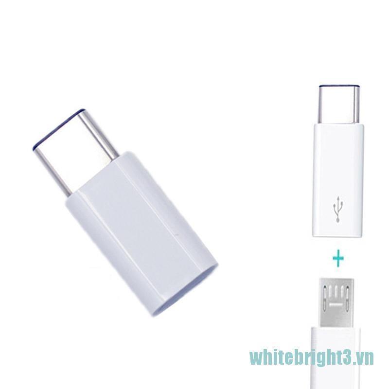 Đầu Chuyển Đổi Usb 3.1 Type-C Sang Micro Usb