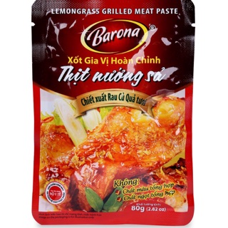 Sốt gia vị hoàn chỉnh thịt nướng sả 80g