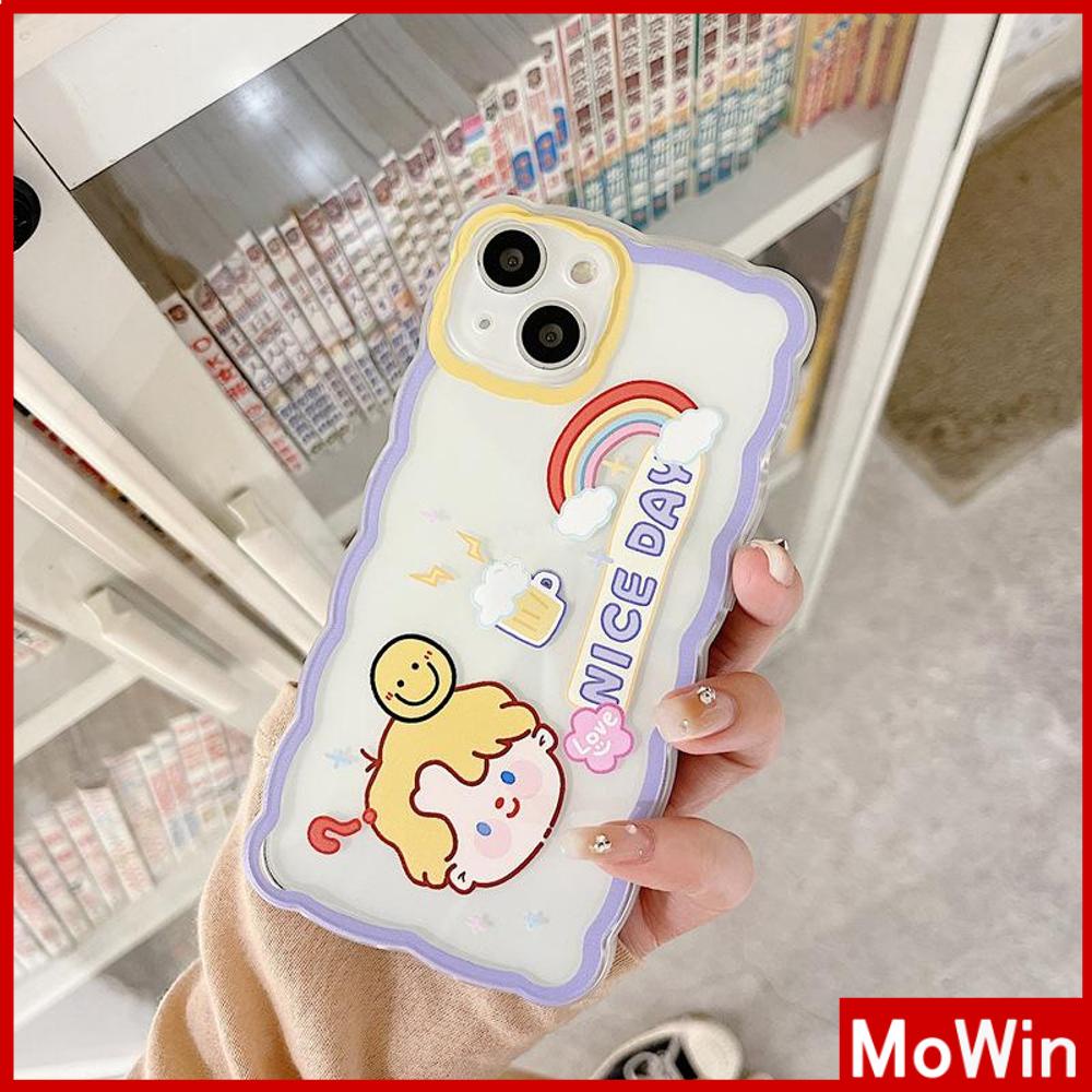 iPhone Case Silicone Soft Case Clear Case Airbag Shockproof Camera Cover Protection Cartoon Cute Compatible For iPhone 11 iPhone 13 Pro Max iPhone 12 Pro Max iPhone 7Plus iPhone xr