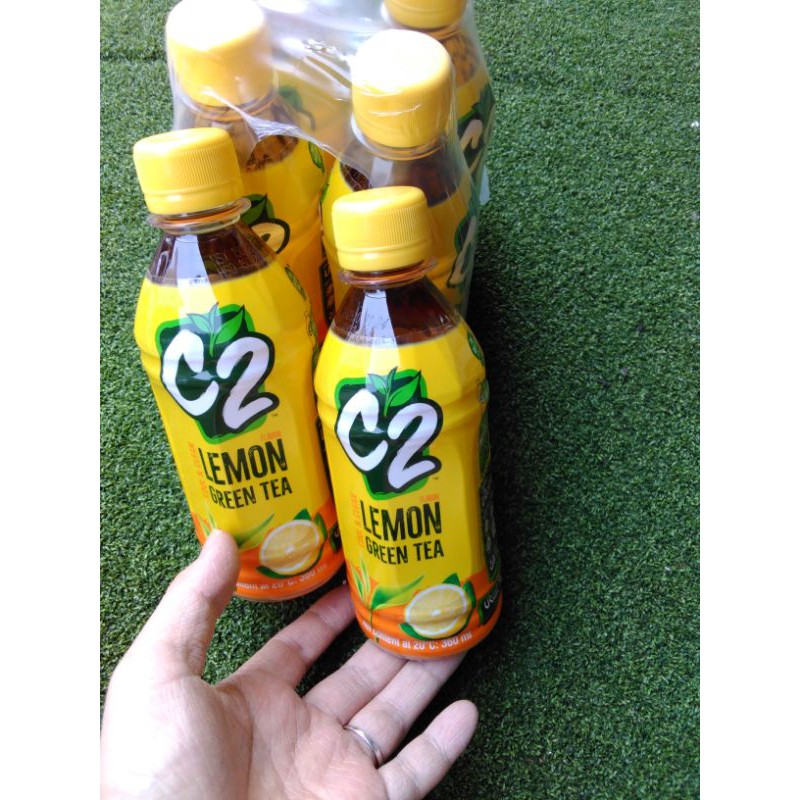 vỉ 6 chai C2 trà xanh vị chanh 360ml