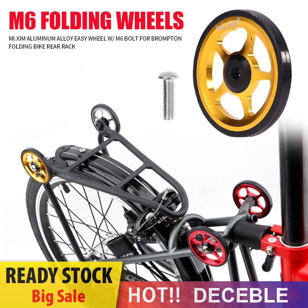 Bánh Xe Bằng Hợp Kim Nhôm M6 Cho Xe Đạp Gấp Brompton