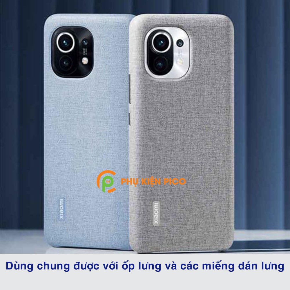 Dán camera Mi 11 khung kim loại bảo vệ an toàn camera sau - Ốp viền camera Xiaomi Mi 11