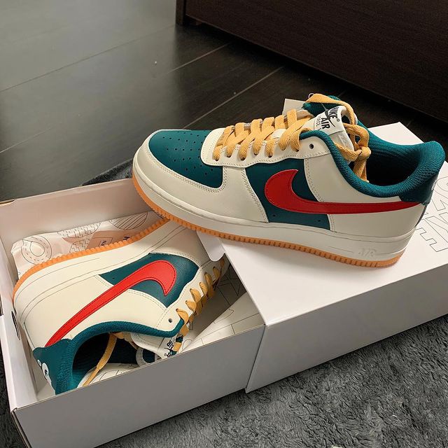 Giày Nike Air Force 1 Gucci - Giày Sneaker AF1 Nam Nữ Thể Thao Cổ Thấp Cao Cấp Full box + Bill