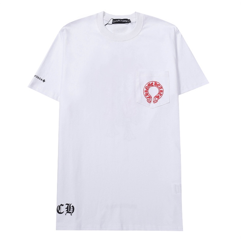 Áo Thun NgắN Tay In Chữ Chrome Hearts ThờI Trang Cho Nam Và Nữ