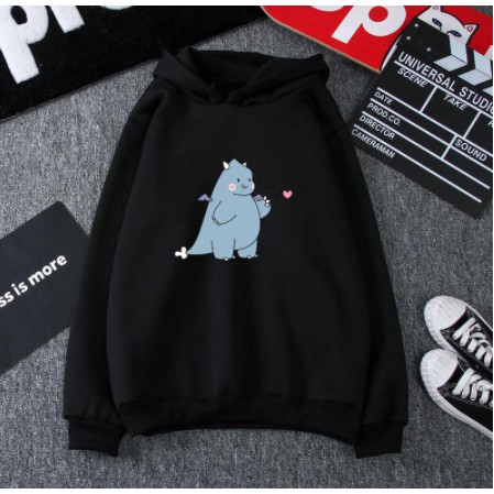 Áo khoác Hoodie chất nỉ KHỦNG LONG BỤNG BỰ Áo Hoodie form rộng tay dài Hot trend _VIETSTAR