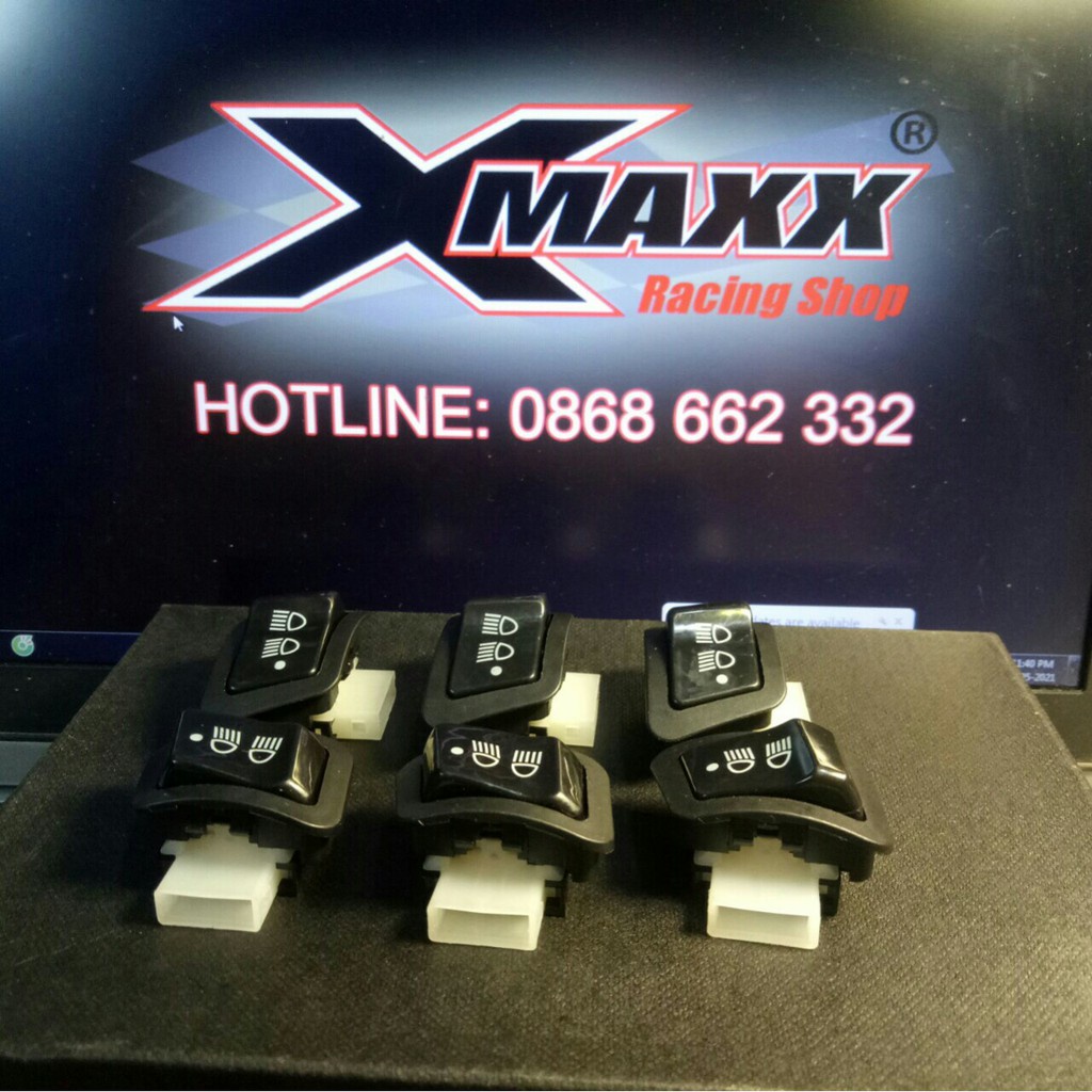 Công tắc tắt đèn pha xe máy Honda đời mới Vision | Wave alpha | Blade| RSX | LEAD halogen