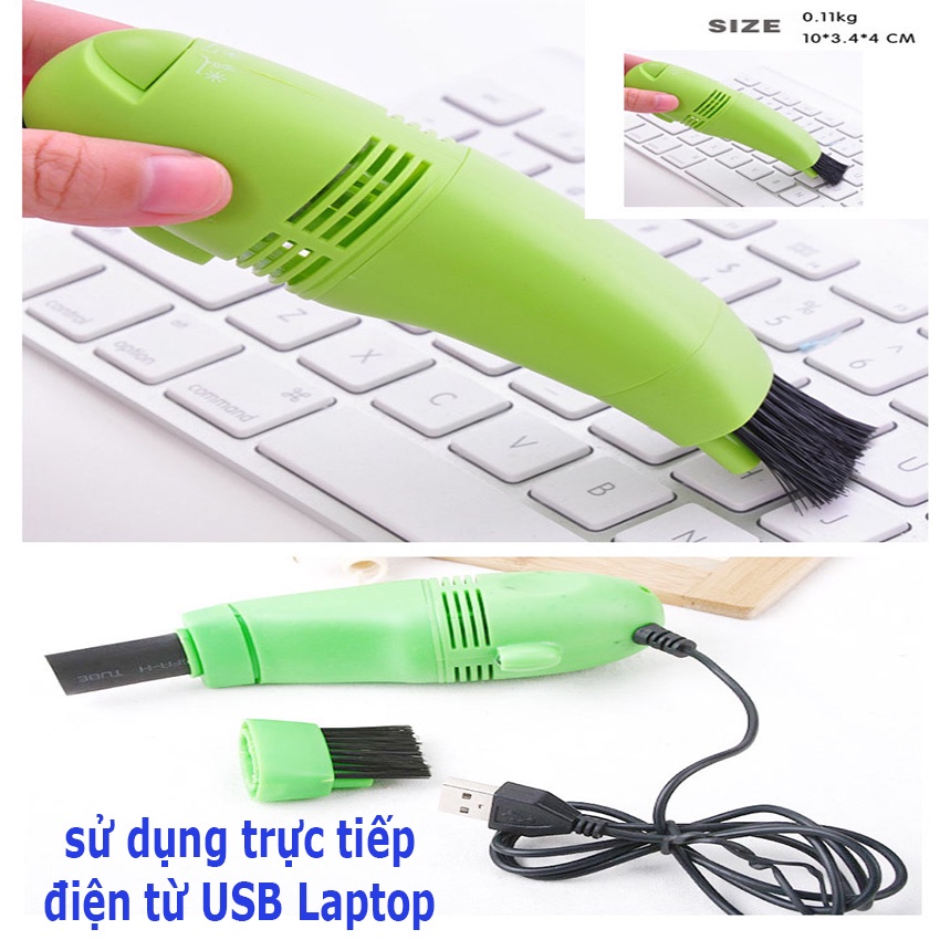 [GIÁ RẺ] Máy Hút Bụi Vệ Sinh Bàn Phím Máy Tính Bàn Phím Laptop Mini Cổng Usb Nhỏ Gọn Tiện Dụng (nhiều màu)