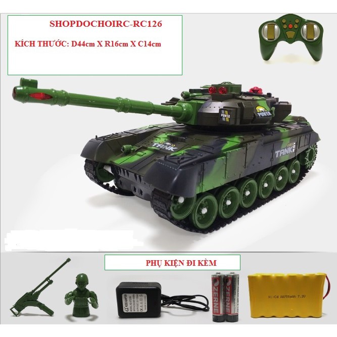 Xe tăng chạy xích điều khiển từ xa