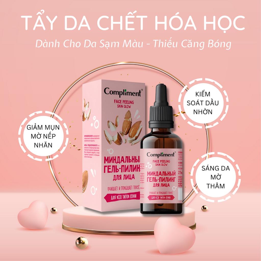 Tẩy Da Chết Hoá Học Peel Da Compliment Skin Glow Làm Sáng Và Căng Bóng Da 27ml