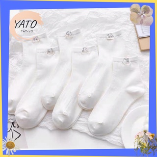 Tất Vớ nữ cao cổ nhãn hình thú cute YATO