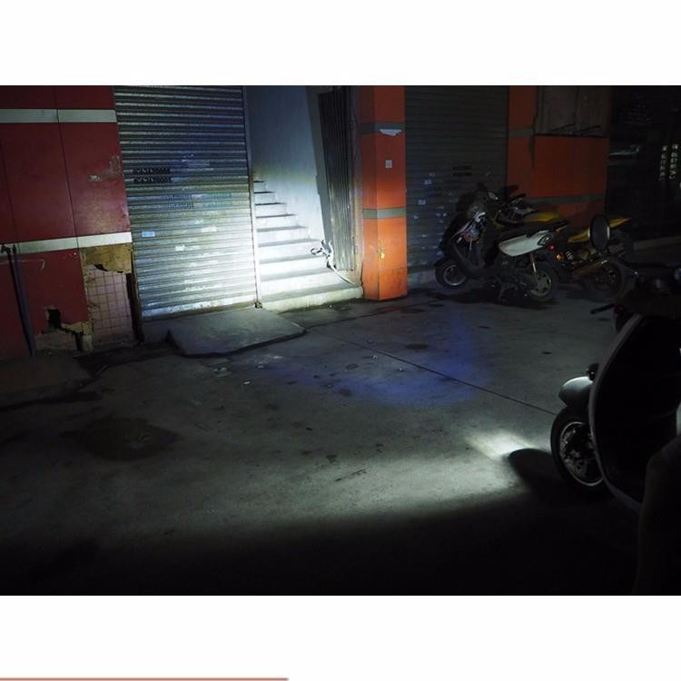 Đèn pha xe máy, ô tô led 3 chân H4/E01C siêu sáng - 206449 [SKM]
