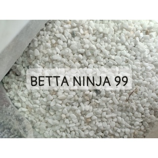 Sỏi trắng nhỏ size 5-8 mm trang trí bể cá- betta ninja 99