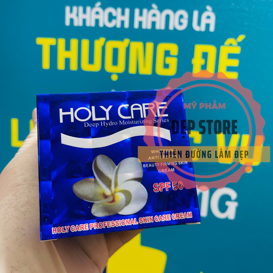 KEM HOLY CARE XANH DƯƠNG - LÀM TRẮNG SÁNG - MỜ THÂM NÁM - TÀN NHANG 20G