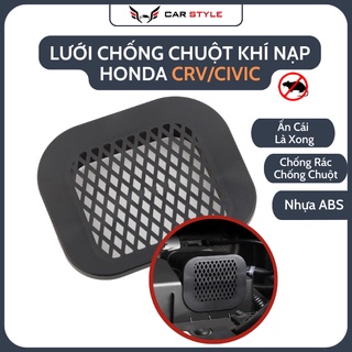 Lưới chống chuột Honda CRV/ Honda Civic - bảo vệ đường khí nạp, chắn rác, côn trùng - nhựa ABS siêu biền, dễ lắp đặt