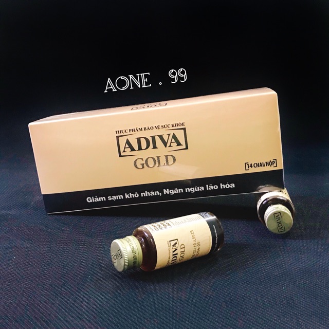 (CHÍNH HÃNG) 02 HỘP Collagen ADIVA GOLD - 14chai/hộp